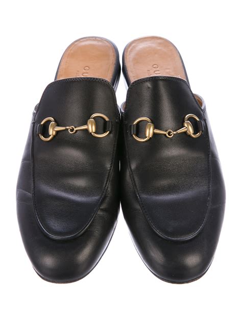 gucci princetown mules sale|Gucci princetown leather flat mules.